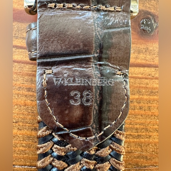 W. Kleinberg Stretch Crocodile belt- Excellent condition - Picture 5 of 7